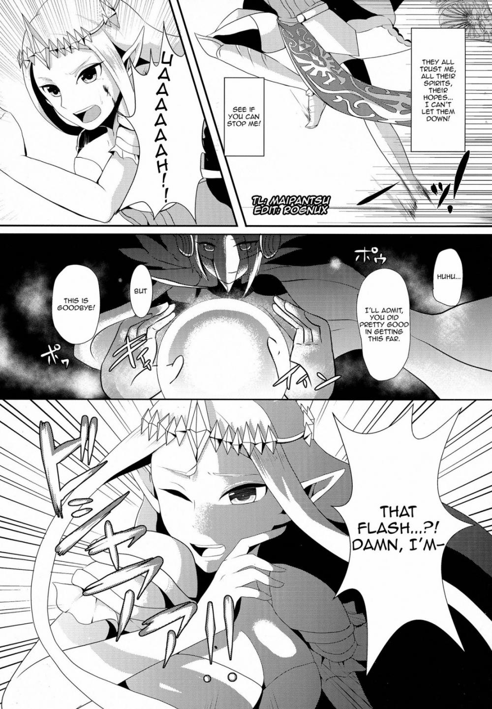 Hentai Manga Comic-Time Travel - Futanari Princess Zelda is Out of Control!-v22m-Read-4